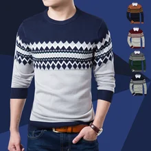 2014 Autumn new models round neck long-sleeved men’s sweater pullover thin coat Men’s Clothing Sweaters