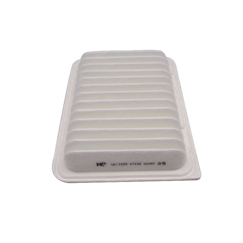 Camry 17801-28030 Car Engine Air Filter Rectangle Shaped White