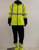 Hi vis work suit spring/autumn work clothes100% cotton mens good performance mining work uniforms