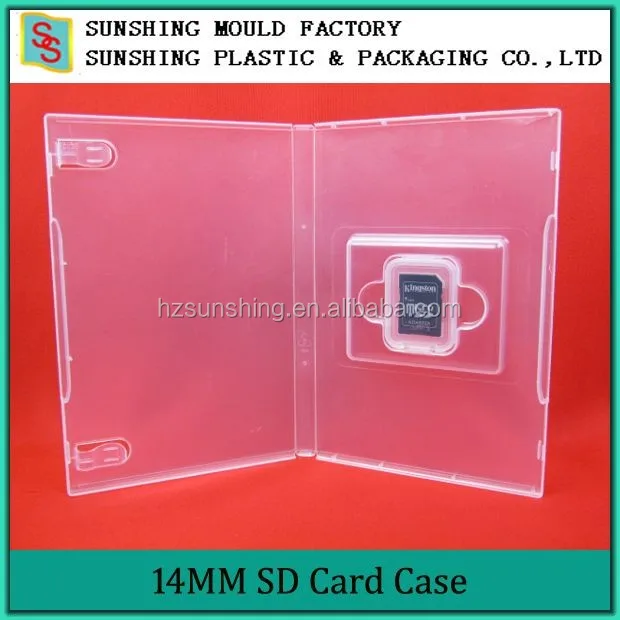 Factory Price Pp Plastic Dvd Case Sd Card Case Supplies Buy Sd Card