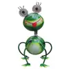 Solar Energy Outdoor Statue Frog LED Light Garden Decorate