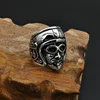 New Gothic Biker Mens 316L Stainless Steel Motorcycle Driver Rings