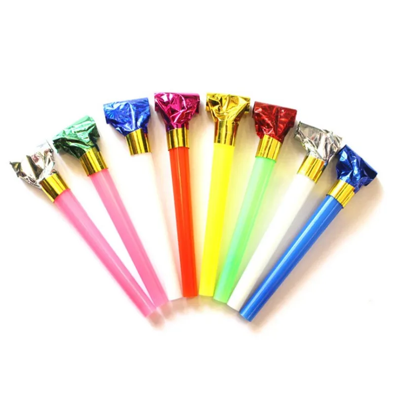 Oempromo Customized Logo Plastic Party Paper Music Blowouts Whistles ...