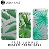 2017 Trending Design Summer Collection Phone Case Palm Leaf Custom For iPhone Case Print