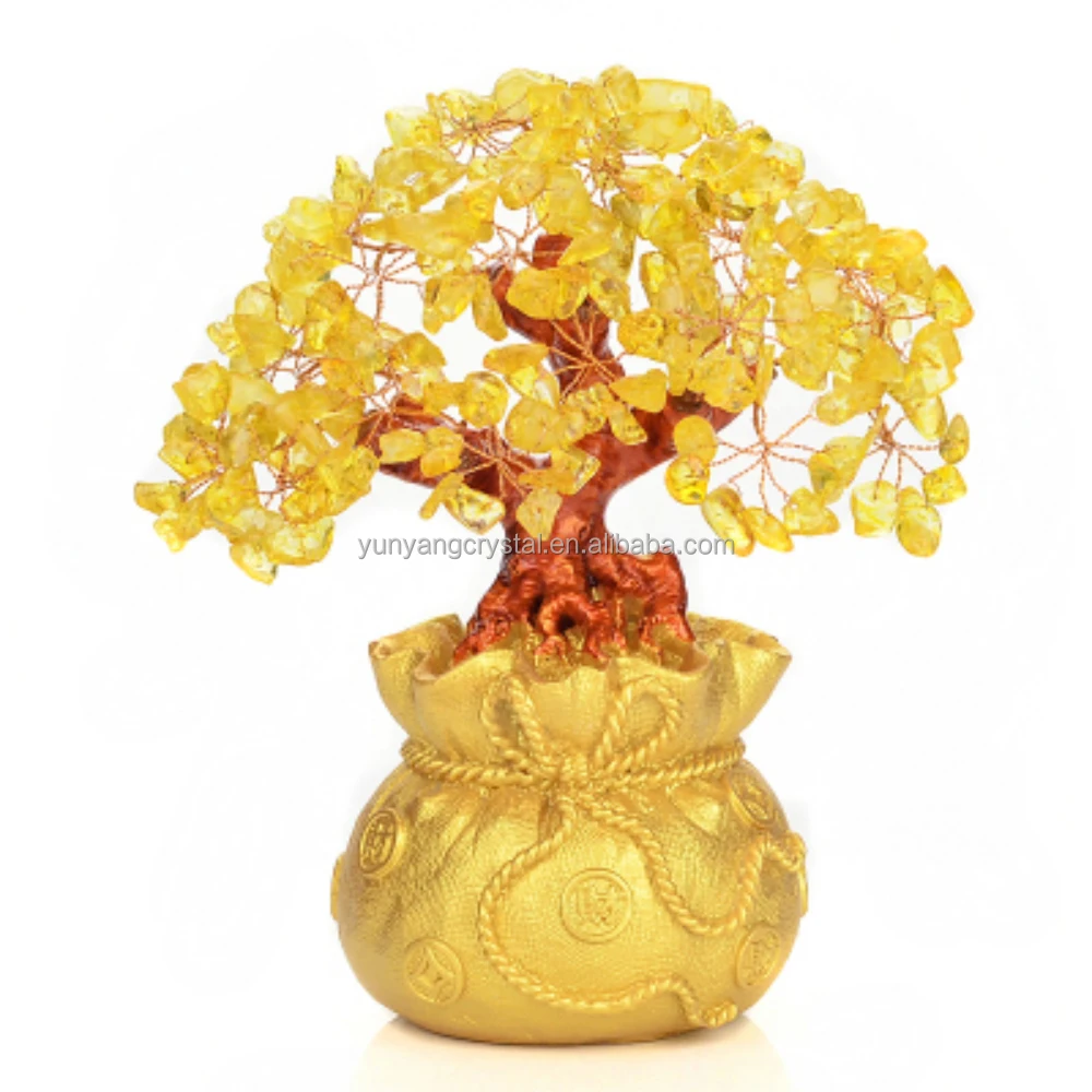 Gold Crystal Tree,Gold Crystal Money Tree,Lucky Money Tree Buy