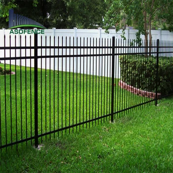 Cheap Spear Top Prefabricated Wrought Iron Fence - Buy Cheap Wrought ...