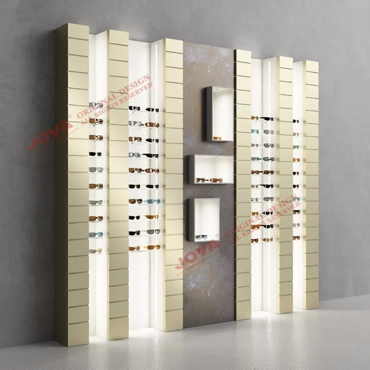 Display For Glasses Wooden And Baking Paint Optical Shop