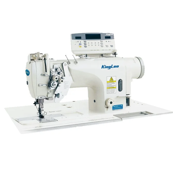 Customize hot sale high speed double needle sewing machine for clothe