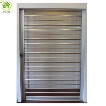 Roll Up Door Polycarbonate Transparent Roller Shutter Door - Buy ...