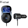 Wireless Car FM Transmitter With Bluetooth Function BC30 Bluetooth Car Kit MP3 Player FM Transmitter