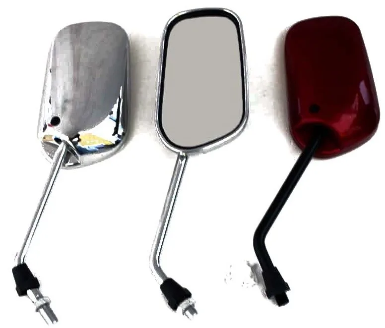 Hot sales red chrome TITAN2000 motorcycle rearview mirror
