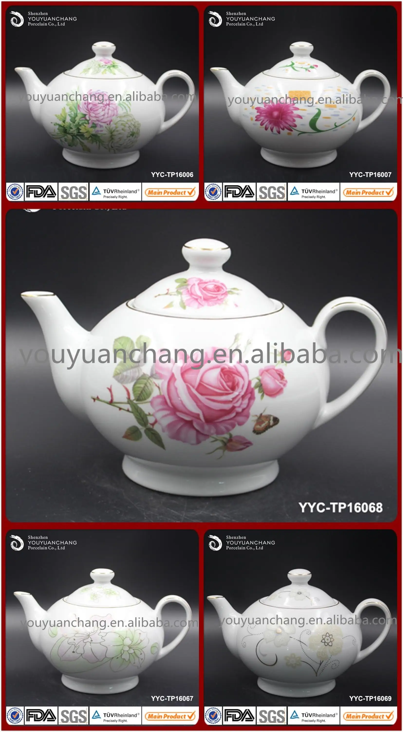 900cc Turkey Kuwait Iran Porcelain Tea Pot Buy Porcelain Tea Pot