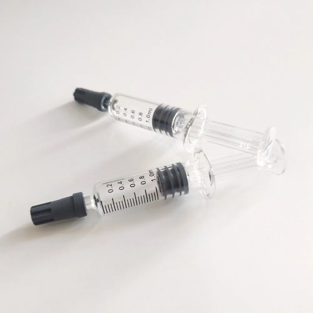 Wholesale Glass Dab Applicator Syringes 1ml Cbd Oil Luer Lock Glass ...