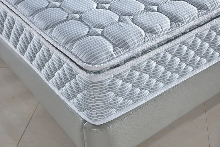 Double Side Pocket Spring Five Star Hotel Mattress With Gel Memory Foam ...