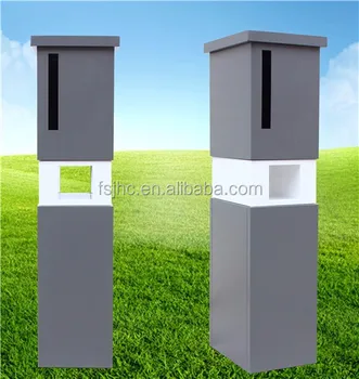 Free Standing Mailbo Metal Waterproof Mailbox With Newspaper Hole Free Standing Mailbo Metal Waterproof Mailbox With Newspaper Hole Design Letterbox