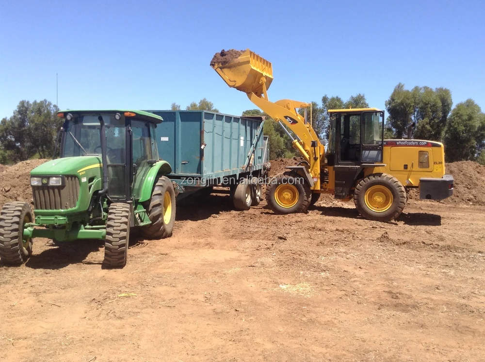 ce approved wolf 3 ton road construction equipment wl300, zl30