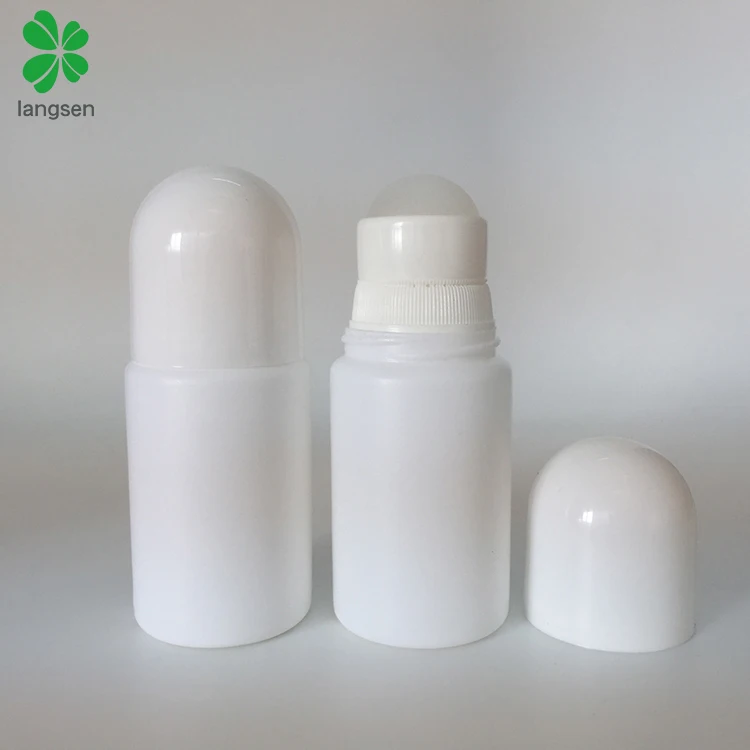 Plastic 50ML Refillable Roll on Bottles