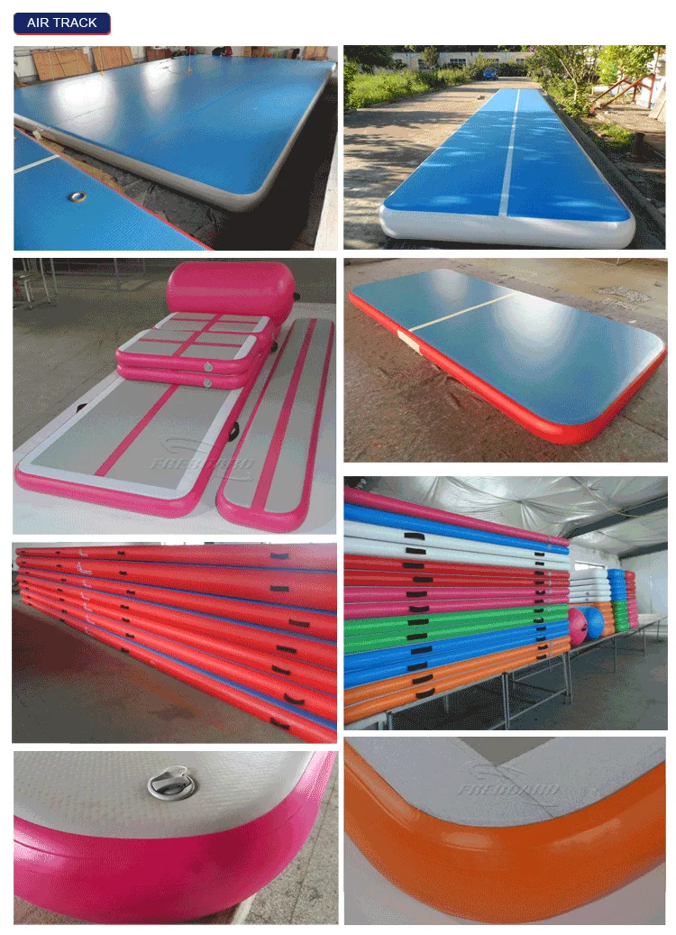 Inflatable Air Tumble Track For Gymnastic Inflatable Air Mattress