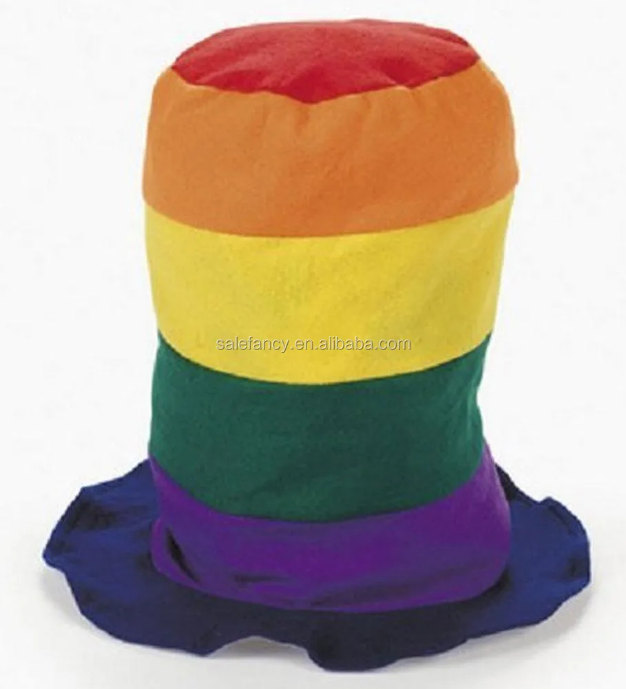 tall felt hat