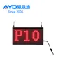 Vietnam Waterproof Red Color One Line Creative Running Message Moving LED Open Sign Parking System LED Display