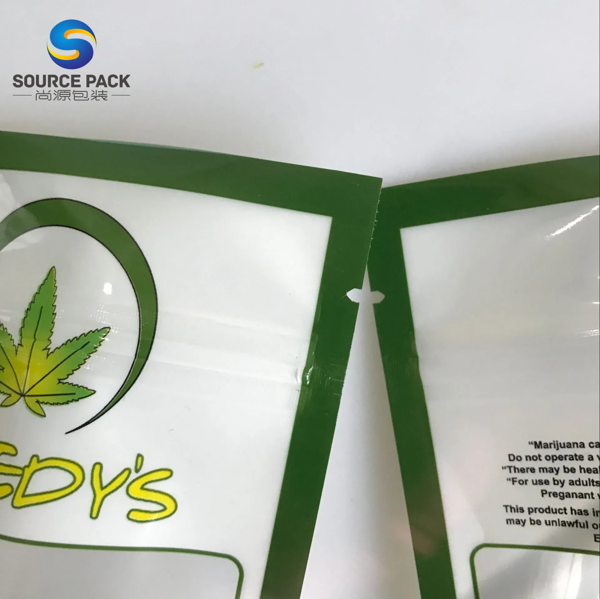 Food Grade Custom Logo Smell Proof Weed/seeds Packaging Bag Buy Smell