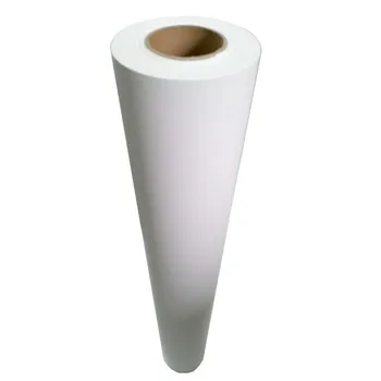 White Printable Self Adhesive Waterproof Vinyl Roll For Printing ...