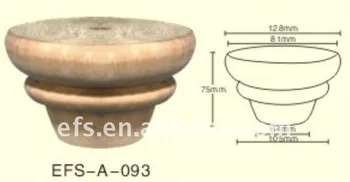 Useful Unpainted Round Short Sofa Legs Wood Leg Useful Unpainted Round Short Sofa Legs Wood Leg
