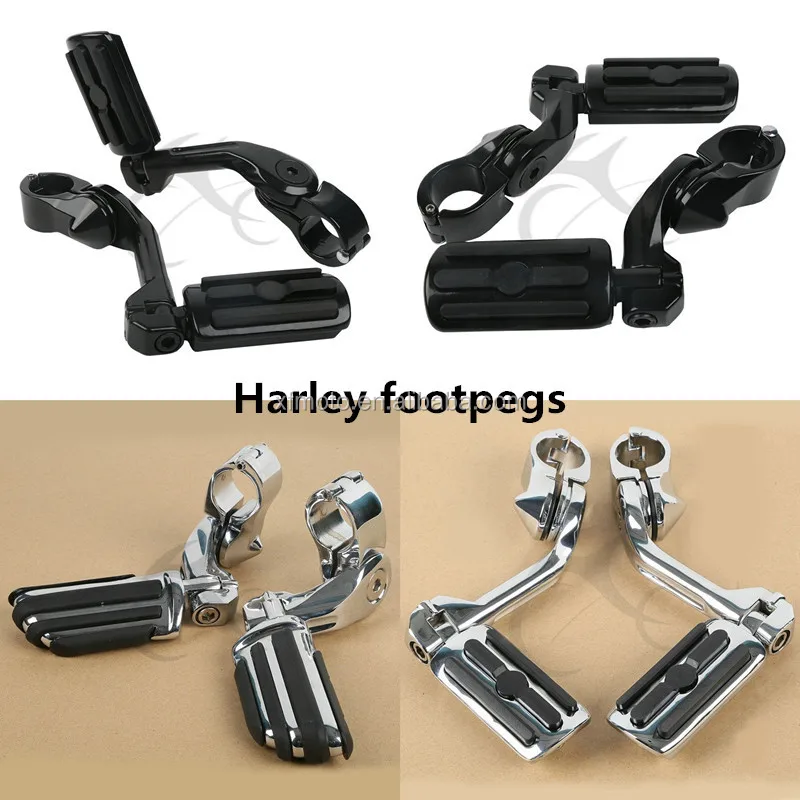 Motorcycles Front & Rear Footrest Footpegs For Honda For Kawasaki For