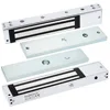 Access Control System Single Door 12V Electric Lock Magnetic Electromagnetic Lock 280KG (600LB) Holding Force witn LED Light