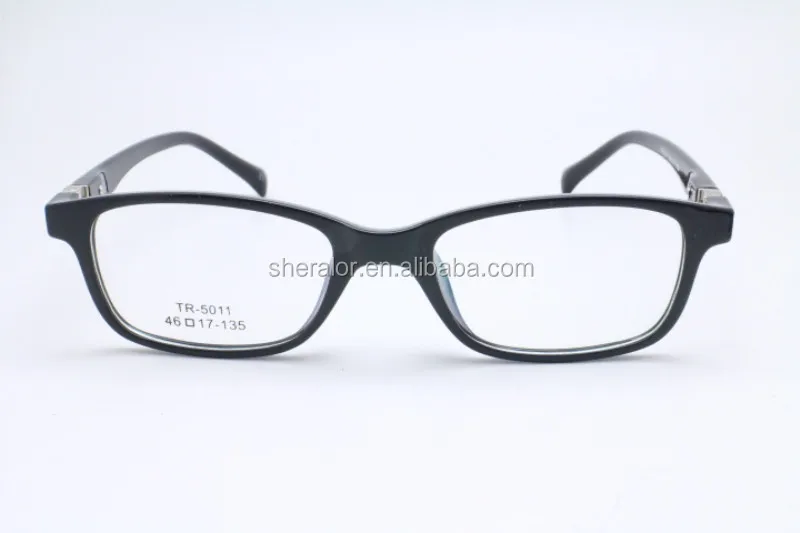 Fast Devery Kids Tr90 180 Degree Flexible Hinge Rectangle Shape Dual Color Optical Glasses Frame