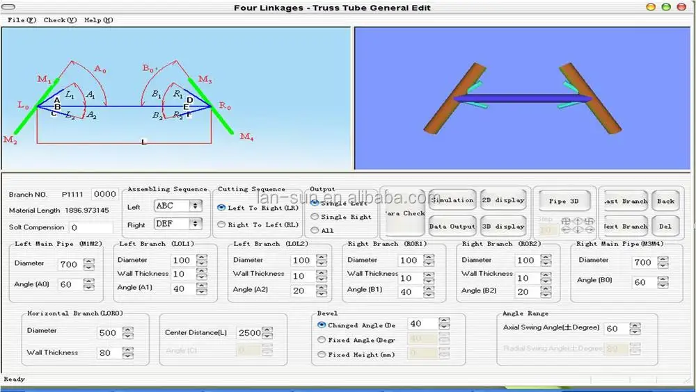 intersection automatic tube cutting machine pipe groove cutting machine pipe cold cutting and bevelling machine