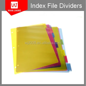 binder tab dividers