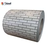Brick pattern ppgi roofing sheet/ppgi plain sheet/Quality PPGI PPGL Brick or Wood or Camouflage or Marble Painted (ZL-PPGI)