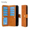 CTUNES Dual Leather Folio Wallet Flip Including 8 Slot Card ID Holder 1 Inner Pockets Protective Cover Case For iPhone Xs