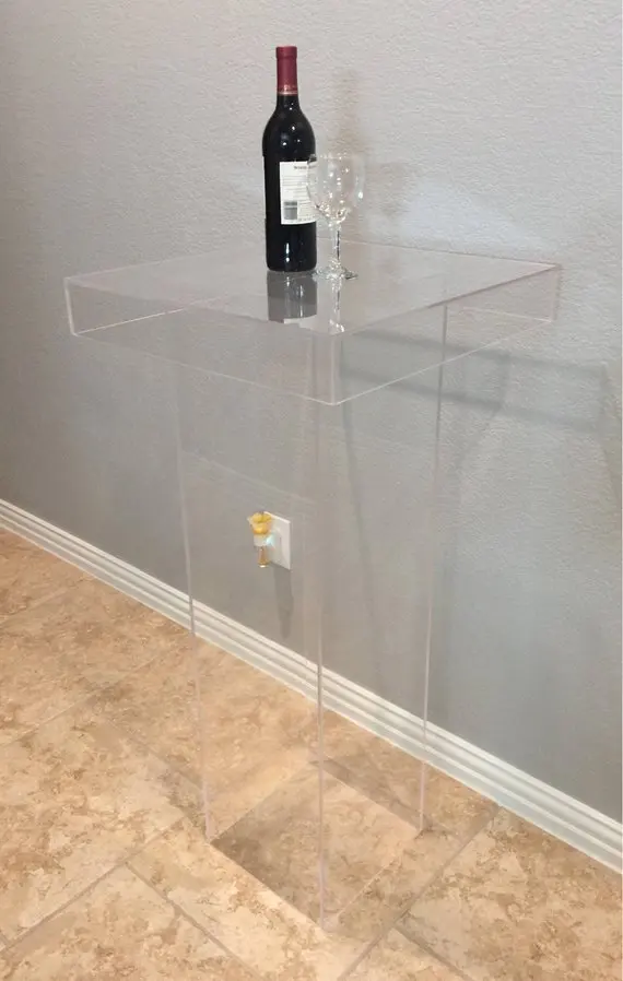 Fyty Custom Size Clear Cocktail Bar Table Acrylic Bar Table Buy
