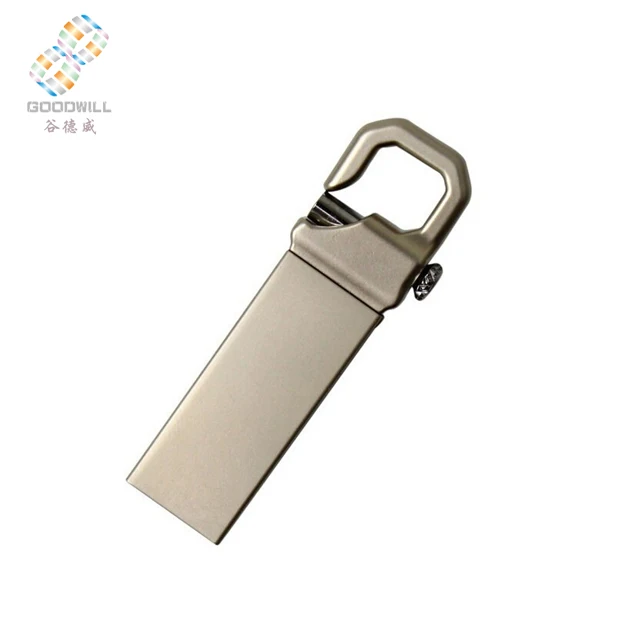 Metal Key Chain USB Flash Drive gift usb memory stick customize logo Factory wholesale - ANKUX.COM