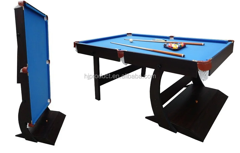 Easy Assemble Folding Billiard Table,Foldable 6ft Pool Table Buy Fold