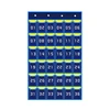 Numbered Classroom Pocket Chart Cell Phones Holder Wall Door Hanging Organizer (36 Pockets)