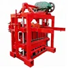 QT 4-35B Machine to make slabs concrete block brick machine