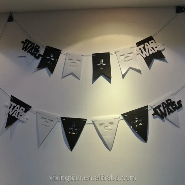 Felt christmas star garland hanging ornaments xmas tree garland for home decoration (3).jpg