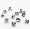 new product factory supply hollow tubular rivets clasp for diy jewelry