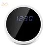 Full HD 1080p Real Time Video pinhole Digital Alarm Clock CCTV Camera wifi Clock Mini IP Camera Wifi Clock Camera