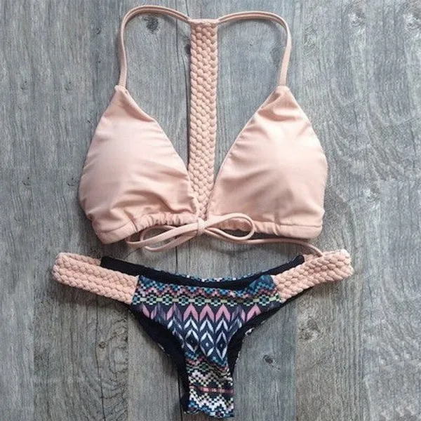 Hot Swimwear Bandage Bikini 2016 Sexy Beach Swimwear Women Swimsuit Bathing Suit Brazilian Bikini Set maillot