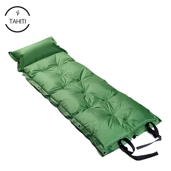 single inflatable camping mattress