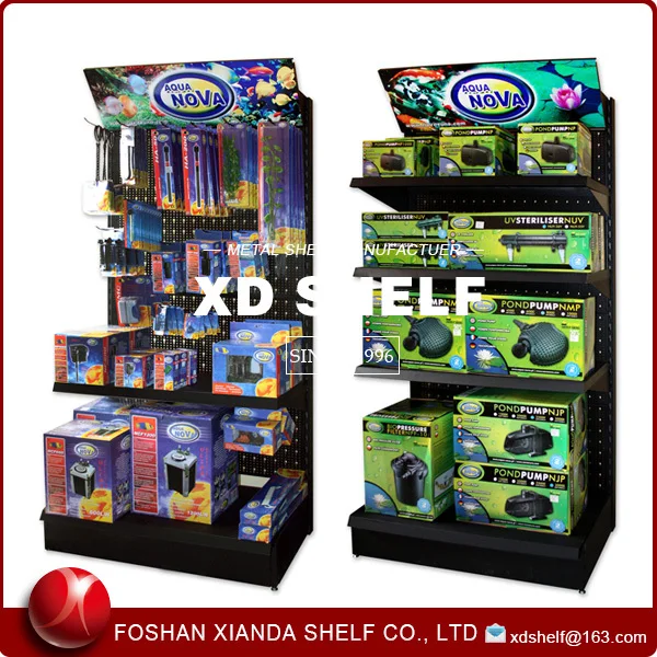 Good Service Price Customized Logo Fishing Rod Equipement Display Rack ...