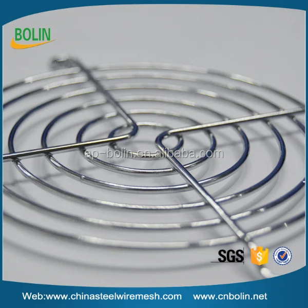 Condenser Fan Guards Cover Stainless Steel Fan Guard Grill Silver 140mm