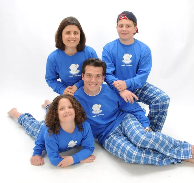 100 cotton family pajamas