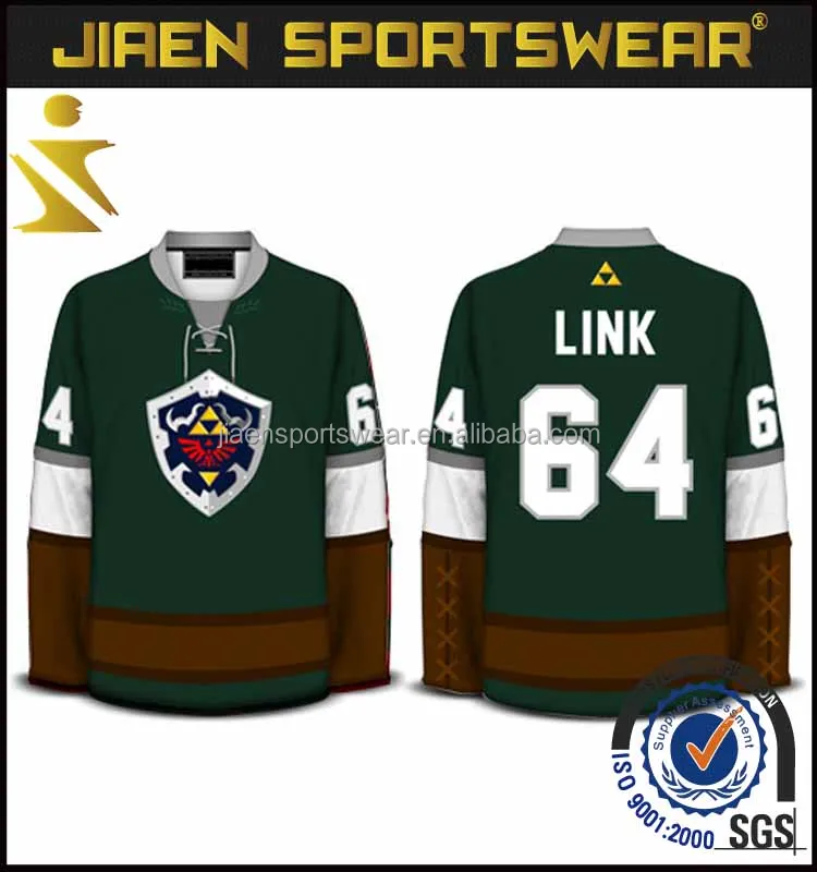 custom embroidered hockey jerseys