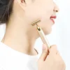 Stylish V-shaped Face Massage Device Energy 24k Gold Face Beauty Bar