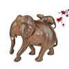 Sculptured Reliefs Black Rosewood Animal Crafts Rat Wholesale Wood Decorative Craft Supply Indian Wood Carving Elephant